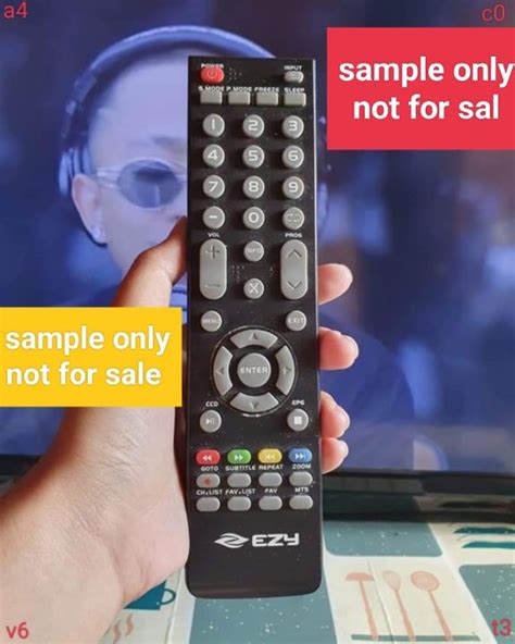 Remote for Ezy LED TV .